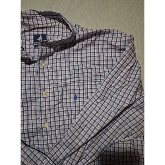 johnnie-O Other - Johnnie O Shirt Button Down Shirt Mens 2XL XXL Plaid Performance Long Sleeve